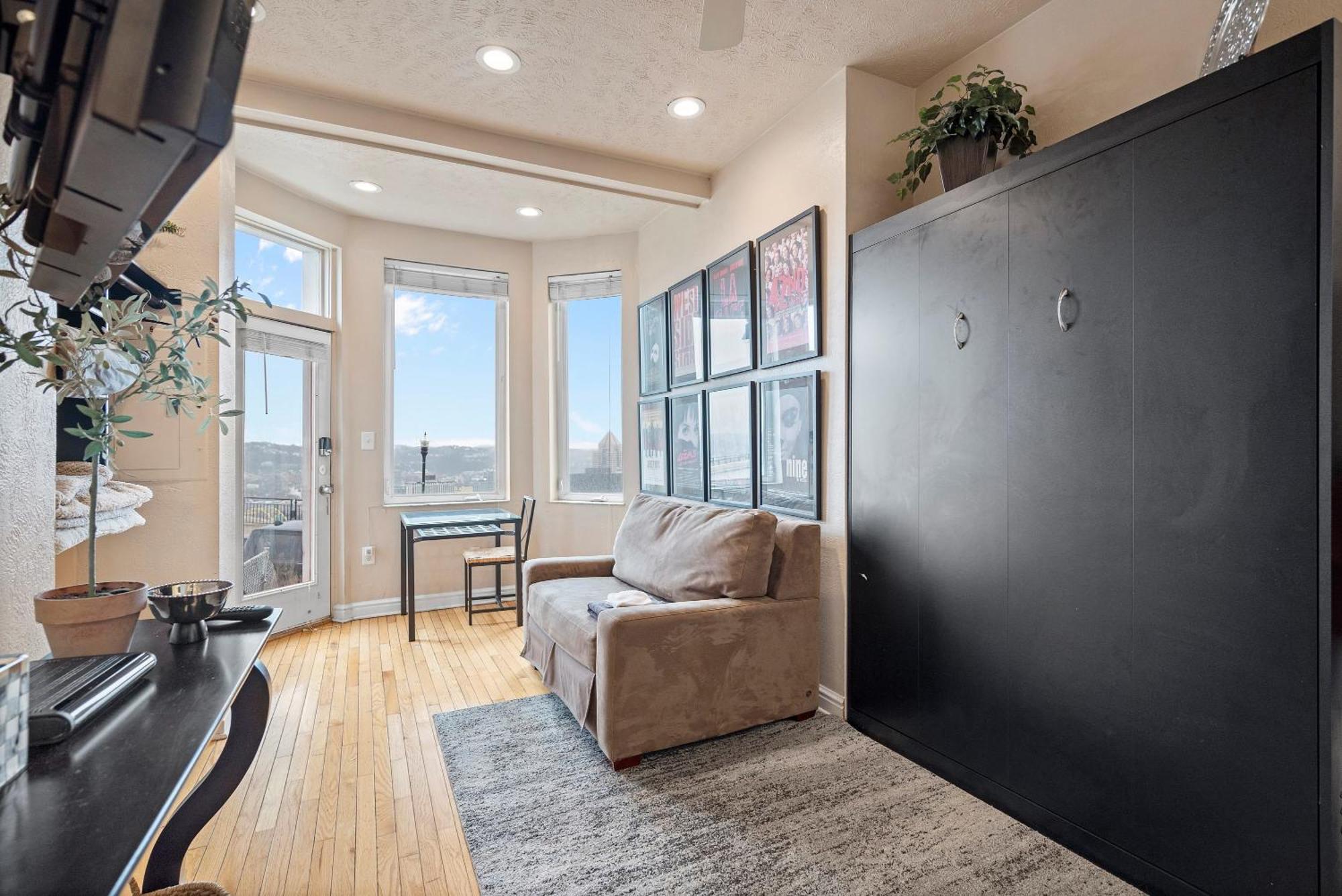 Apartament Charming Studio-Panoramic View-Your Pittsburgh Sanctuary Zewnętrze zdjęcie